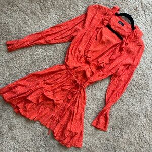 Nobody’s Child Red Floral Dress